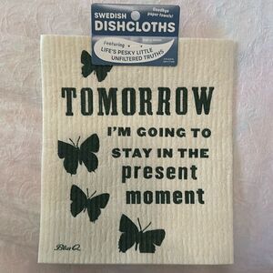 Blue Q Swedish Dish Cloth Quirky Fun Practical